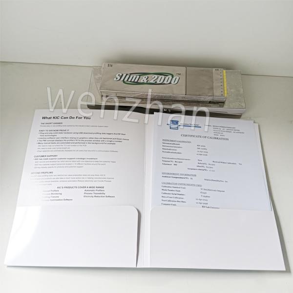 9 Channel SMT KIC Start Thermal Profiler for Precise Reflow Oven Temperature Control Measuring Range -150-1050 °C