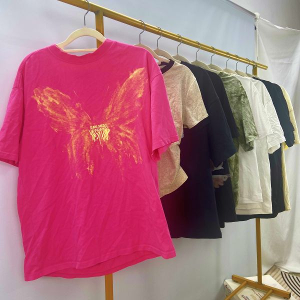 Comfortable Fashion 2nd Hand T Shirts Men Women Second Hand Short Sleeves