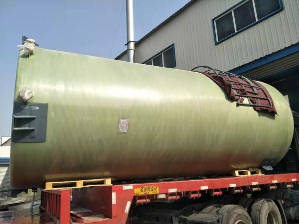 1400mm*3480mm Durable Frp Water Softener Tank 1300 Gallon Customized Color
