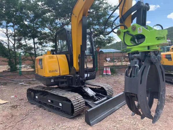 Excavadora Rodoviária Hidráulica Grelhas de Tronco para CAT320 PC200
