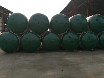 High Pressure Vessel Vertical Air Receiver Tank For Drain Valve Easy Connection