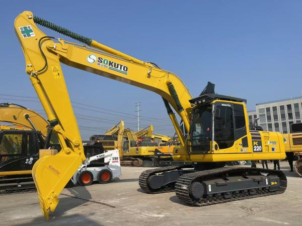 Used Komatsu PC220-8 Excavator 22 Tonnage Excavators Komatsu