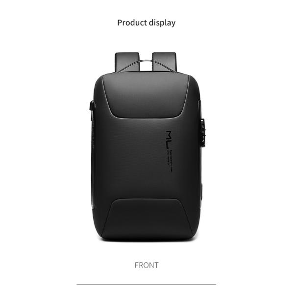 Vente à chaud de l'usine ordinateur portable personnalisé de l'école USB chargeur pour hommes ordinateur portable étanche anti-vol sac à dos pour hommes sac à dos ordinateur portable sac à dos