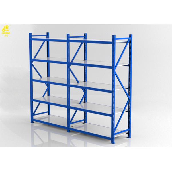 300KG / Laye Light Duty Storage Rack 2Mx0.6Mx2M Blue Color Steel Materials