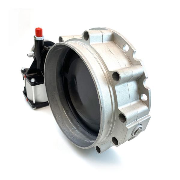 Single Flange Butterfly Valve DN300 Easy to Operate for Powdery and Granular Material