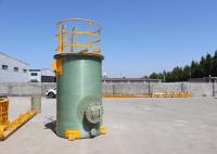 Instalación fácil industrial 3000m m del tanque químico vertical de la ronda FRP