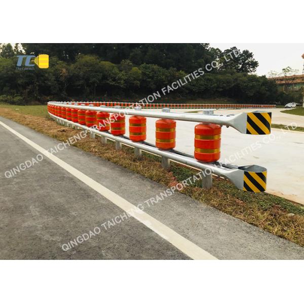 Продвинутая технология Rolling Guardrail Barrier Устойчивая к ударам