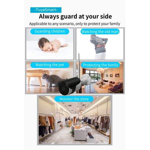 3MP New arrival security system outdoor Tuya App wifi Kit H.265