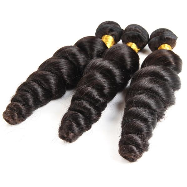 Direct Supply of 1B Color Brazilian Human Hair Weave Bundles at Affordable