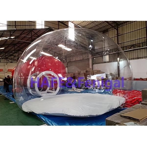 Dome Inflatable Bubble Tent With Tunnel PVC Tarpaulin