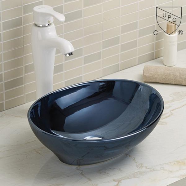 Art Hand Painted Ceramic Bathroom Sink Flower Decor Wash Basinhand Sinks Bowl