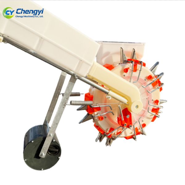 Eco Friendly Plastic Manual Seeder Machine With Fertilization Lightweight Hand Planter