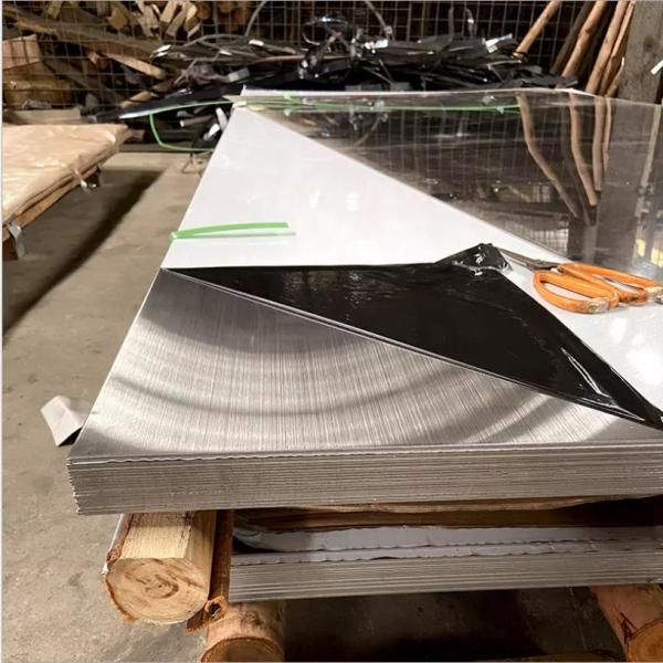 HL 304 Brushed Stainless Steel Plate Sheet 304 Cold Rolled Hairline Finish 10mm