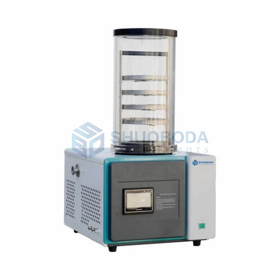 DA-1F-50 Vacuum Lab Scale Freeze Dryer For External Flask Material
