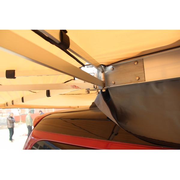 9KG Gross Weight Car Side Awning with Camping and Shower Tent Folding Size 162X19X10cm
