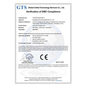 GuangDong One World High-tech Co., Ltd Certifications