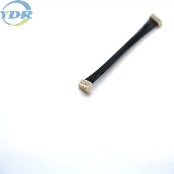 UL10064 30AWG Wire Harness Cable Assembly JST 08SR-3S 1.0 Pitch 8 Pin Connector