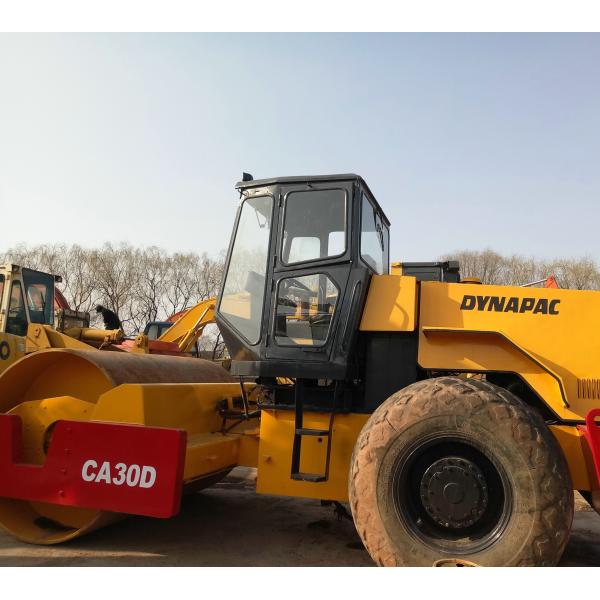 Used CA30D Dynapac Single Drum Roller with Original Sweden Design and Diesel Engine