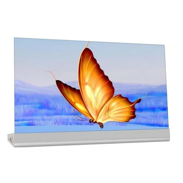 4K 透明 OLED ディスプレイ スクリーン 柔軟 OLED 広告 タッチスクリーン パネルサポート 55 と 30 インチ 窓とガラス