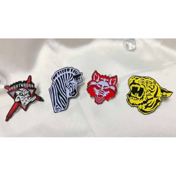 Custom 2D/3D Design Zinc Alloy Soft Enamel Lapel Pins for Branding and Commemoration