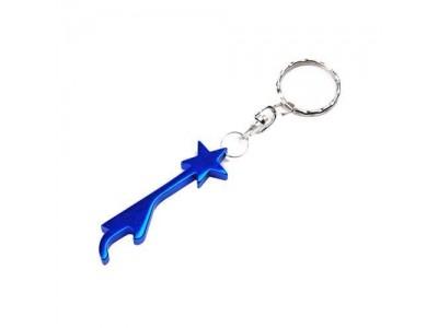 Cheap Promotion Balm Tree Bottle Opener ,Custom cheap promotion gift anodized aluminum fish bone beer bottle opener key
