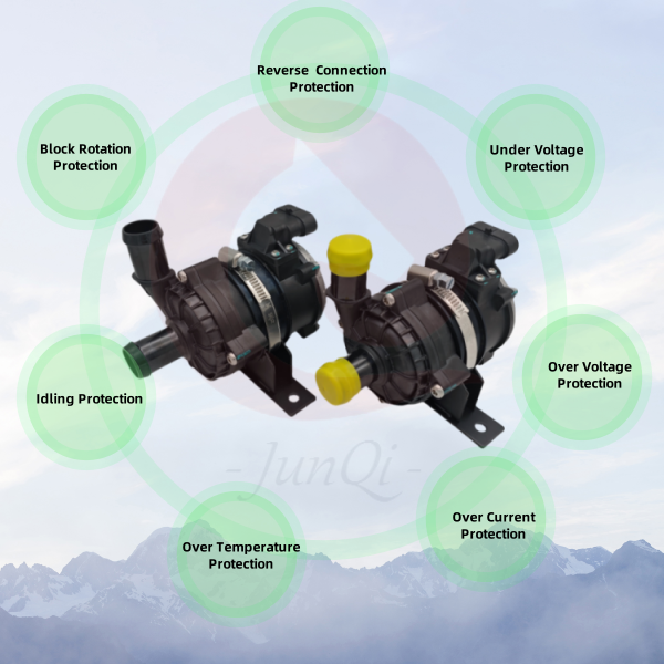 Pompes de refroidissement par liquide haute pression de 12V/24V JP80 pour refroidissement des bornes de recharge
