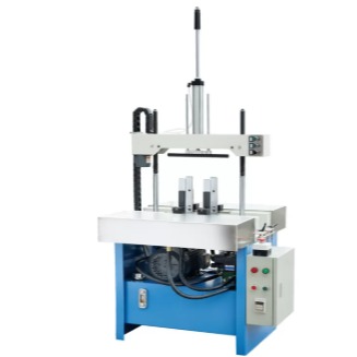 HX95BR Book Block Back Rounding Machine hydraulic dual cylinders and adjustable pressing speed ensure back rounding for hardcover books