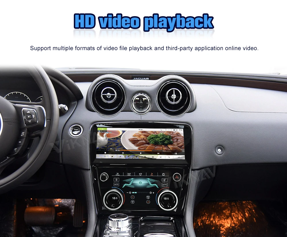 XJL XJ 351 Jaguar Stereo Upgrade 2009-2016 Android Автомобильное радио 128G Мультимедийный видеоплеер