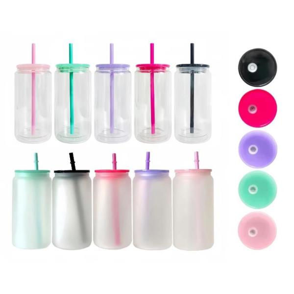 Customize Logo Acceptable Portable Glass Drinking Bottle for Fashionable Water Intake
