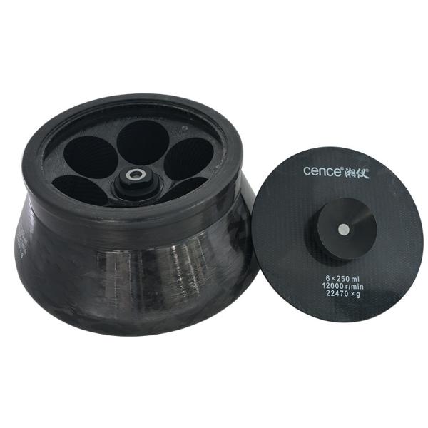 Rotores médicos do ângulo do centrifugador H2500R-2 25000rpm para os tubos de 1.5ml 10ml 50ml 250ml 500ml 1000ml