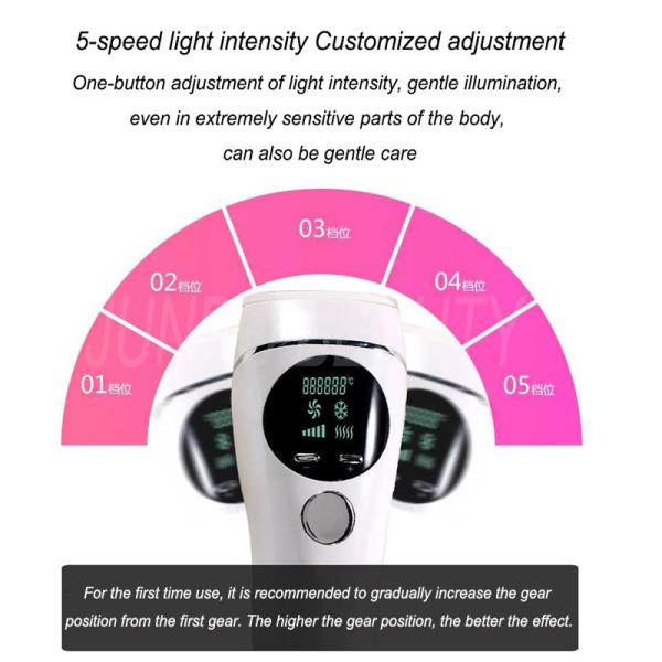 Photon Permanent Hair Removal Laser Machine For Face Bikini Body Home