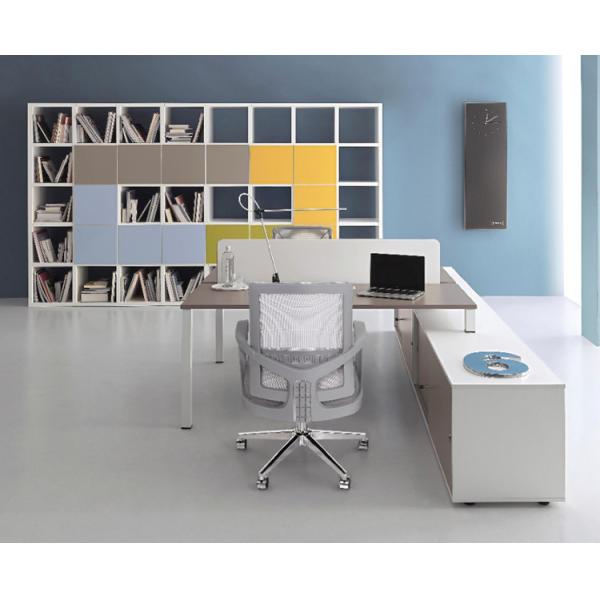 Gray Ergonomic visitor seating chair meeting chair mesh chair
