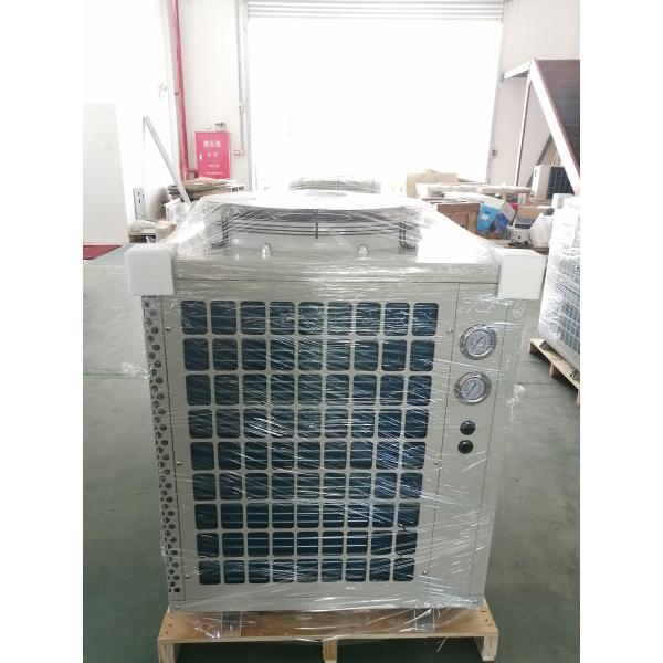 R410A R417A Stainless Steel Air Cooled Chiller System Outlet Water Temperature 7 Degree