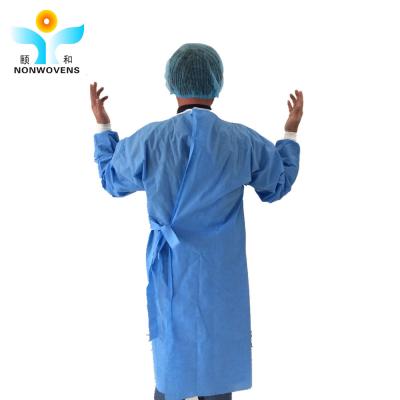 Disposable Elastic Non Woven Gown Protective Spunlace SMS Medical Sterilization Cloth