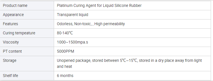 PT-5000 Platinum Catalyst (Platinum Water) – Medical Grade Silicone, Low Odor