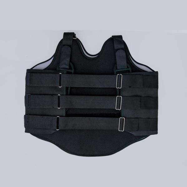 Hot Sale Black Breathable Adjustable Lumbar Support Back Orthopedic Belts For Pain