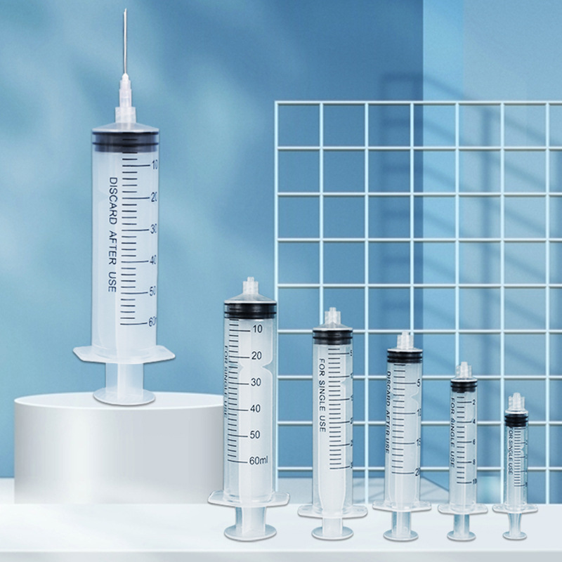 Screw-top Syringe Wholesale Disposable Veterinary Syringes Feeders 10 mL Small-size clear Plastic Needle Individually Packaged