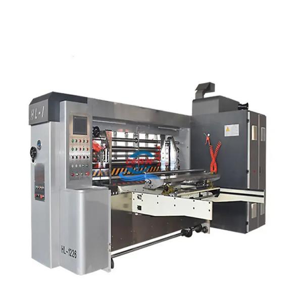 1200mm Flexo Printing Slotting Die Cutting Machine Cardboard Carton Paper Box