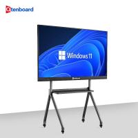 Qtenboard 4K Ultra HD Interactif Panneau plat 55/65/75/85/86 pouces Interactif tableau blanc numérique Pour la salle de classe