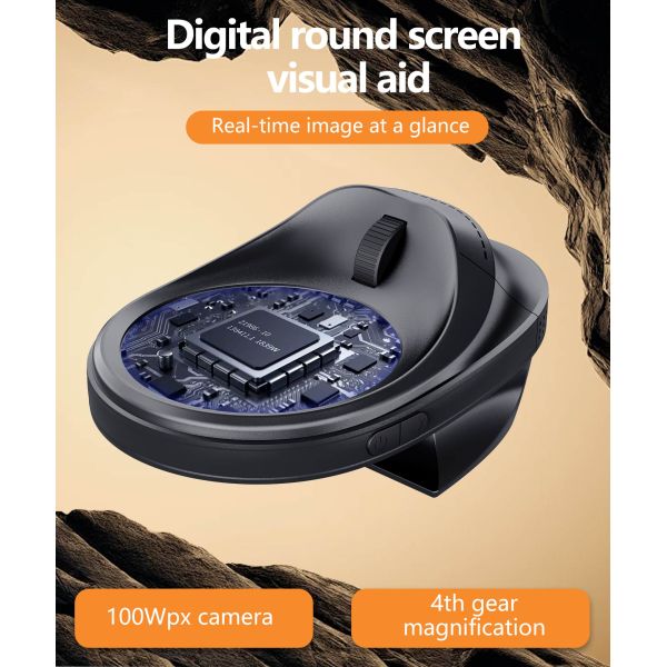 100w Pixel Macro Digital Microscope 20X Magnification  Fixed Focus Portable Handheld Magnifying Glass with 2.8 Inch Color Screen