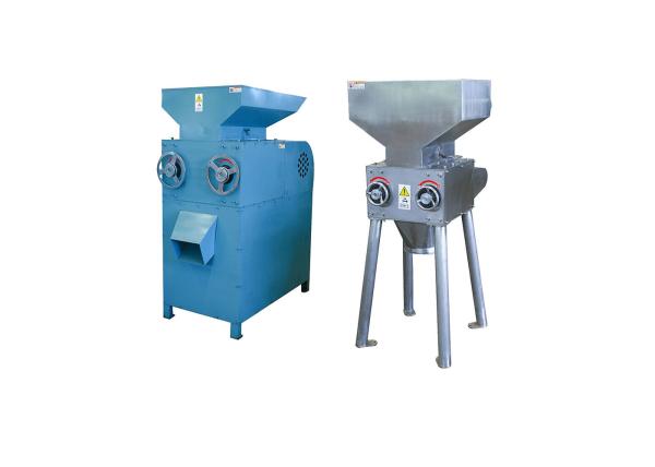 Casting Iron Malt Miller / Professional Grain Crusher SS304 With Two Rollers