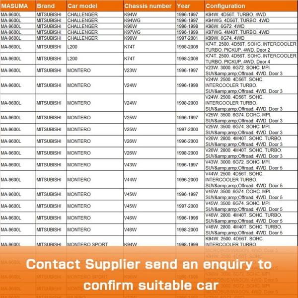 MR296093 Front Suspension Control Arm for MITSUBISHI CHALLENGER K94 K94W from MASUMA