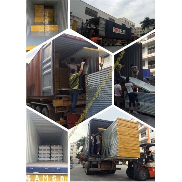 Hoja de acero anti de Galvanzied de los paneles de bocadillo del metal de la corrosión 100m m