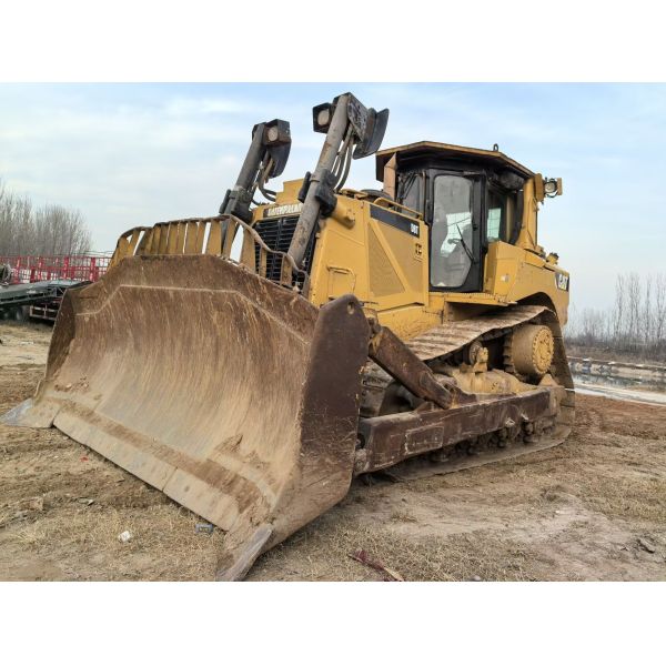 2012 ANNÉE Couleur originale Bulldozer à rouleaux utilisés Caterpillar D8T avec déchirure hydraulique