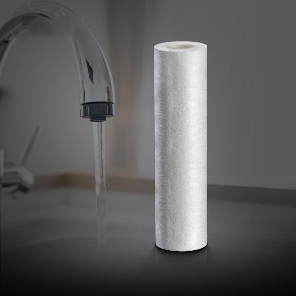 Одиночный патрон водяного фильтра нержавеющей стали расквартировывая высокую подачу санитарную