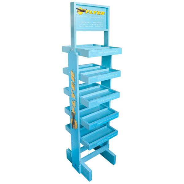 Шоколады летчика встают на сторону выставочная витрина подноса Brander деревянная