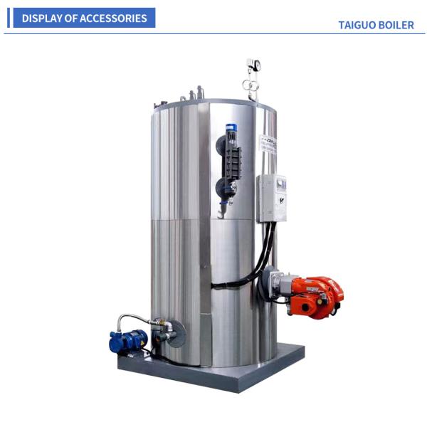 низкое давление боилера пара газового топлива 50кг/Х аттестованное КЭ вертикальным