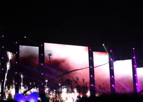 P3.91 / P4.81 rental led display 500x1000mm , full color led display 43222 dot/㎡