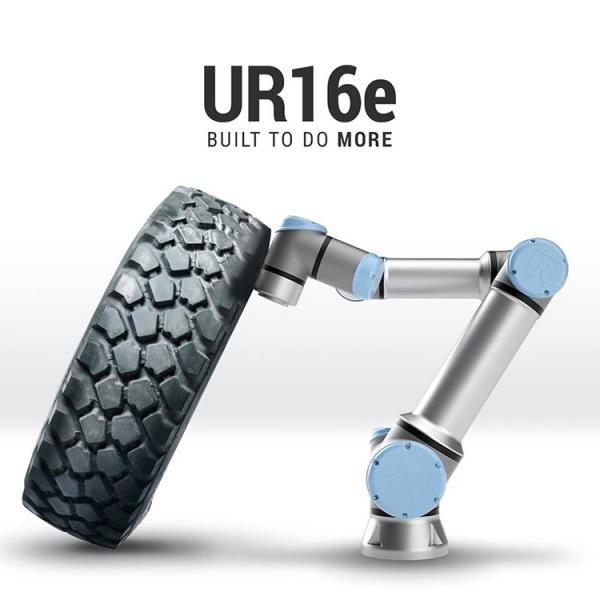 Collaborative Robot UR 16e With 16KG Payload With Vacuum Suction Cups Of Manipulator for Cobot