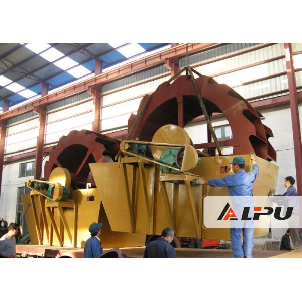 40-140 t/h Stone Washing Machine  , Sand Washing Plant for Silica Sand